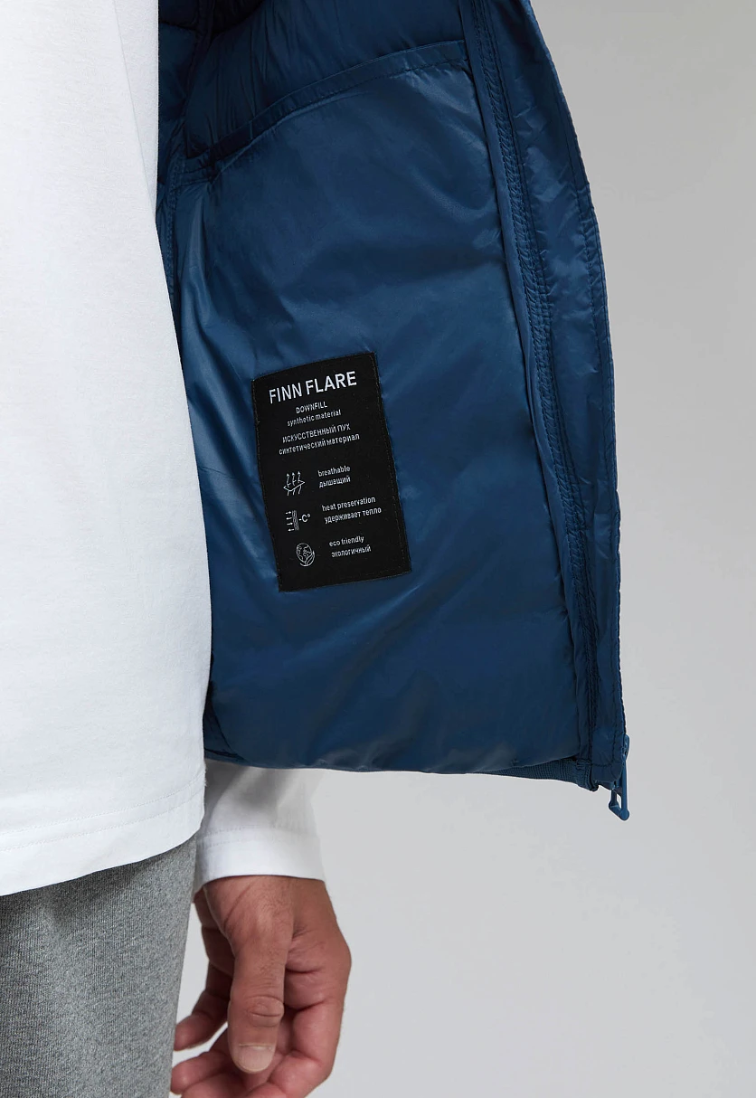 Стеганый утепленный жилет, Модель FAF210111, Фото №5