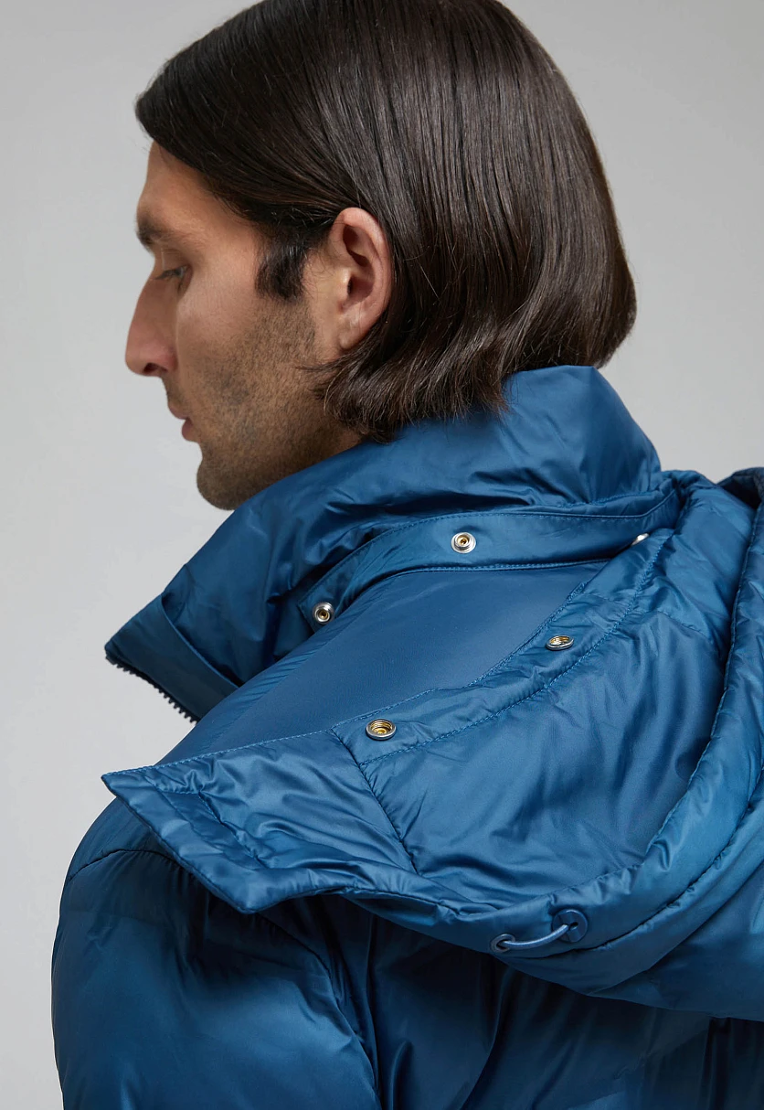 Утепленная куртка с капюшоном, Модель FAF21016, Фото №9