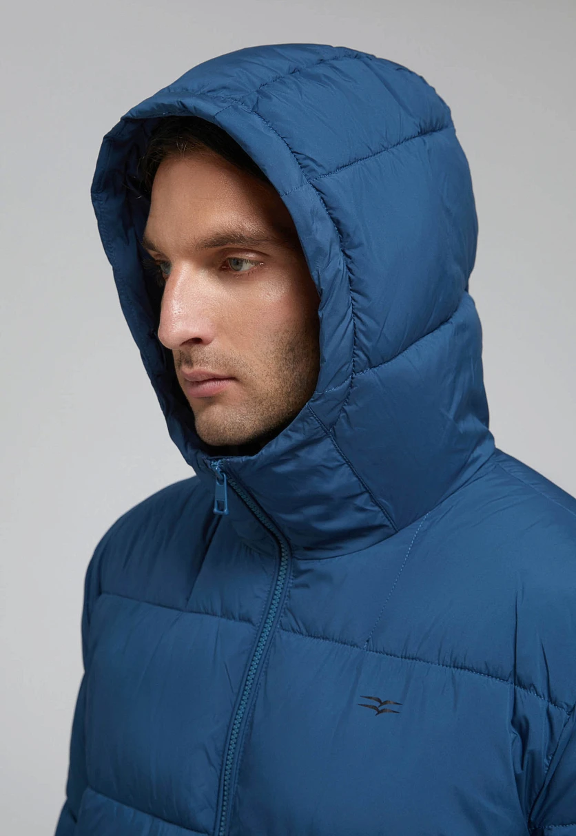 Утепленная куртка с капюшоном, Модель FAF21085, Фото №9