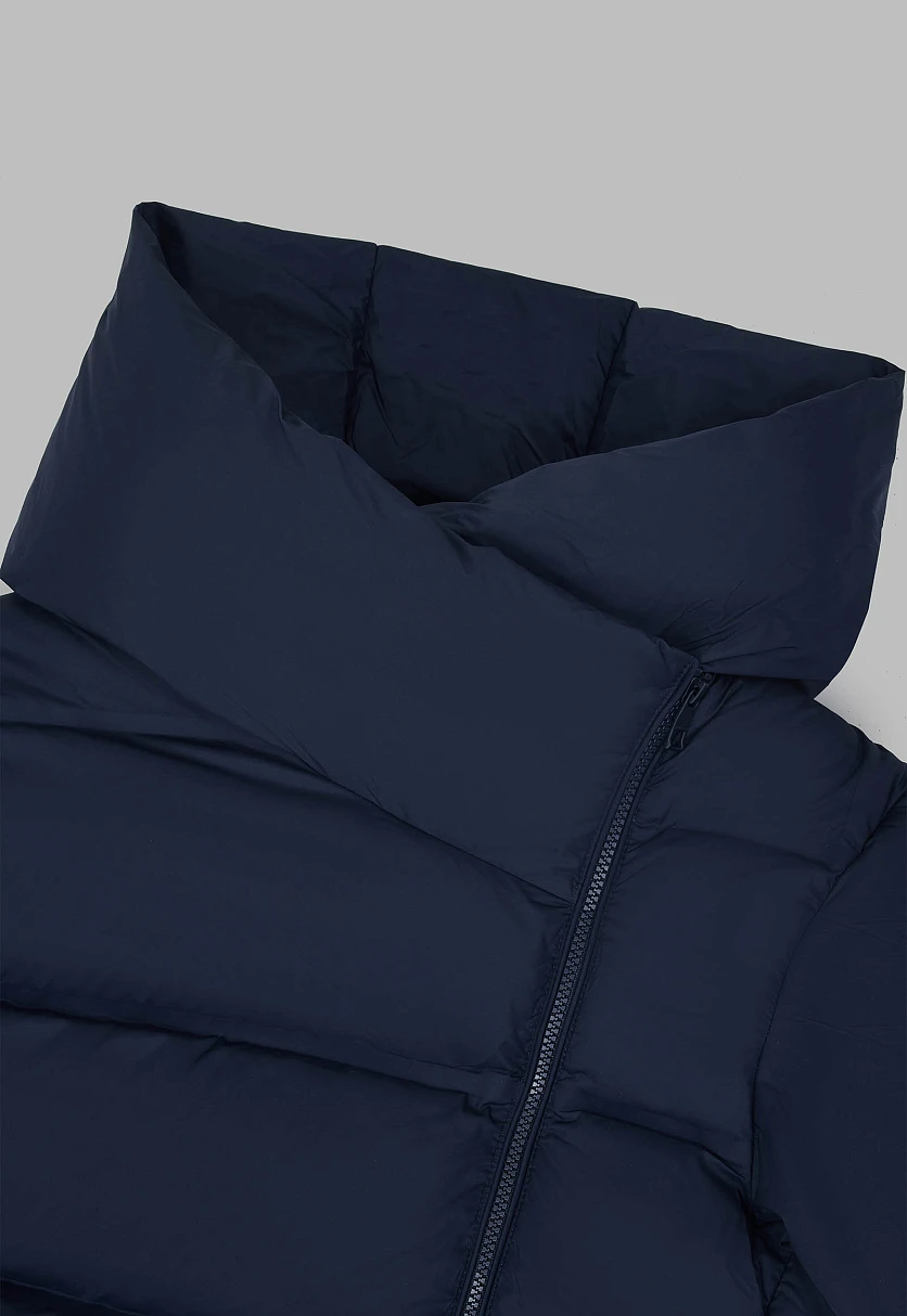 Стеганый пуховик с натуральным пухом, Модель FAF11009, Фото №6