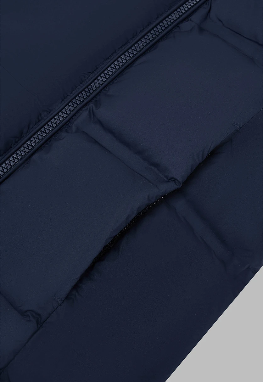 Стеганый пуховик с натуральным пухом, Модель FAF11009, Фото №7