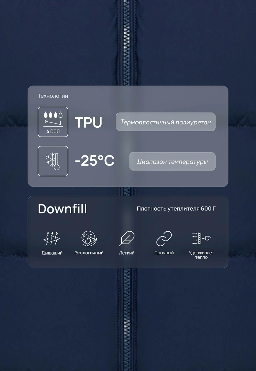 Утепленное пальто с капюшоном, Модель FAF11011, Фото №7