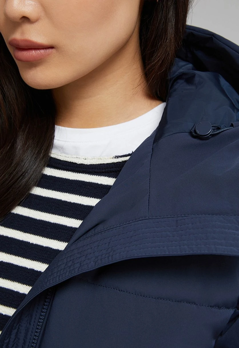 Утепленное пальто с капюшоном, Модель FAF11011, Фото №10