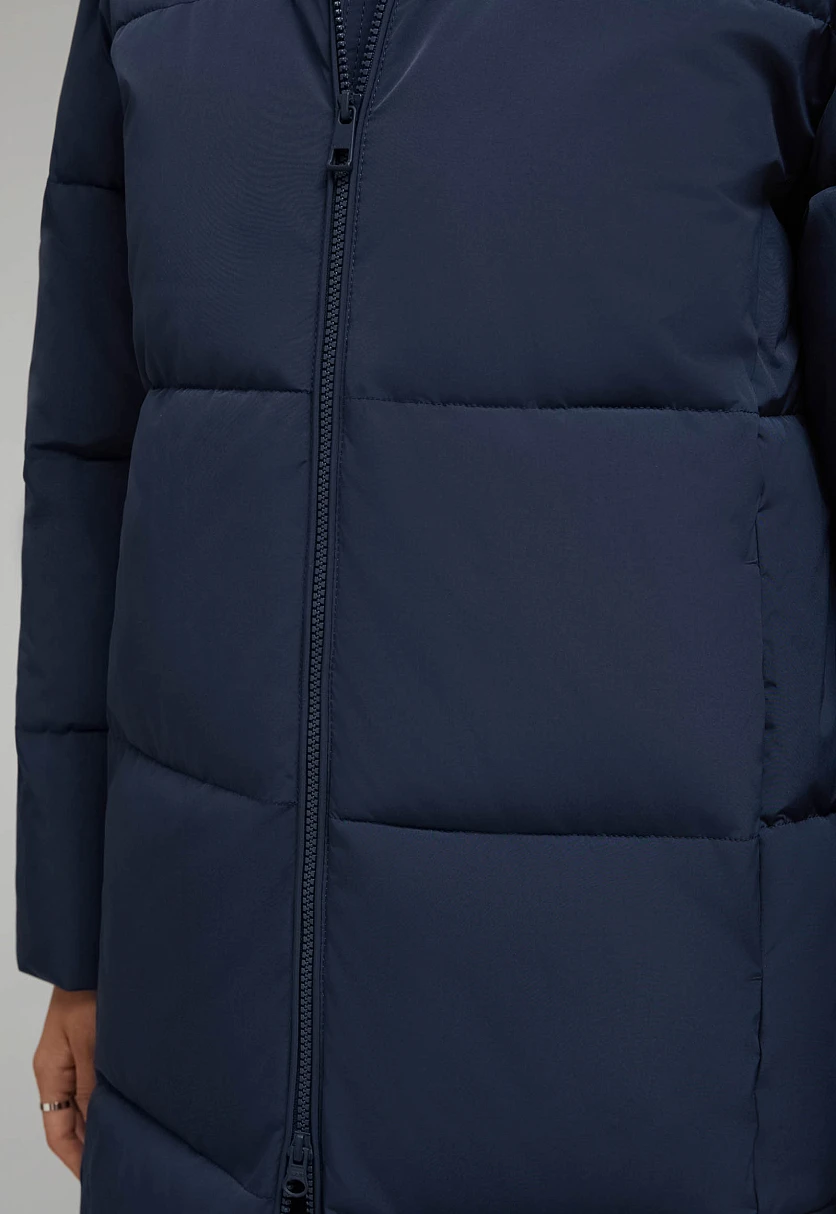 Утепленное пальто с капюшоном, Модель FAF11011, Фото №11