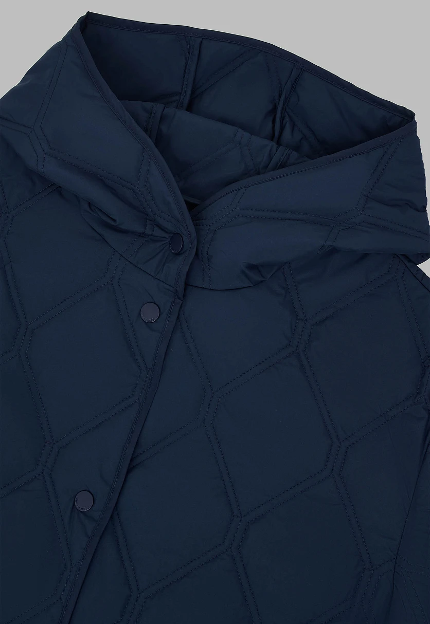 Утепленное пальто с капюшоном, Модель FAF110136, Фото №5