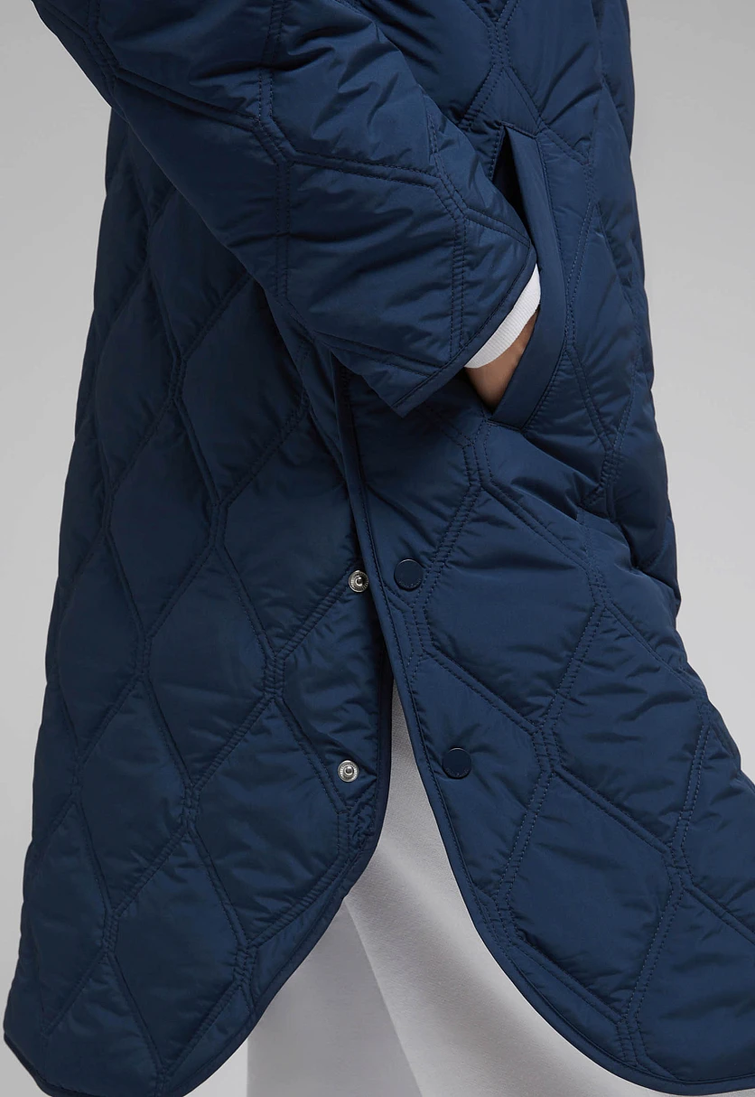 Утепленное пальто с капюшоном, Модель FAF110136, Фото №6