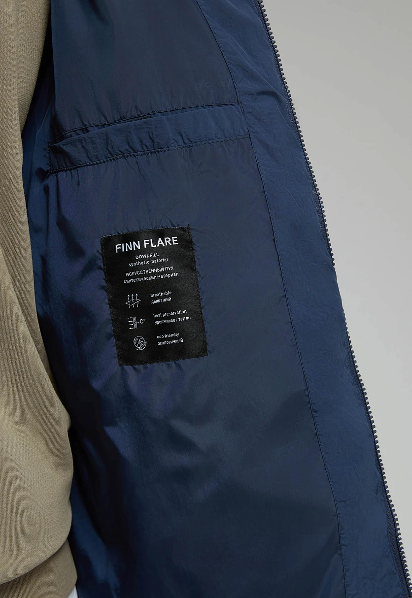 Утепленная куртка с капюшоном, Модель FAF21011, Фото №6