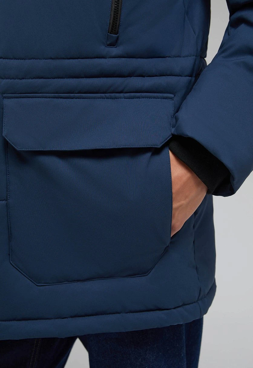 Утепленная куртка с капюшоном, Модель FAF21019, Фото №7