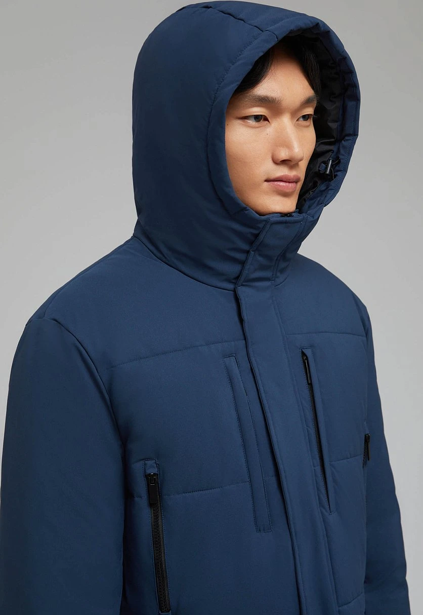 Утепленная куртка с капюшоном, Модель FAF21019, Фото №10