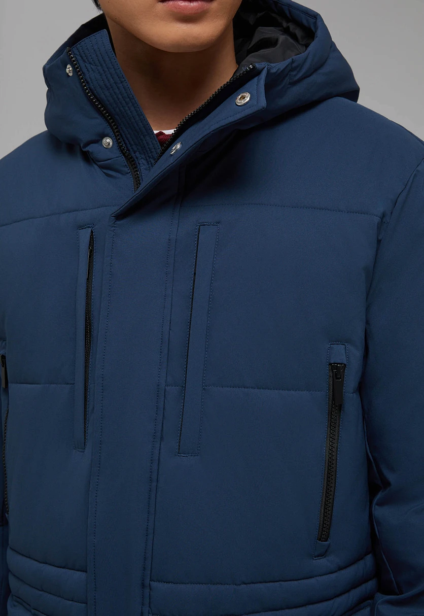 Утепленная куртка с капюшоном, Модель FAF21019, Фото №7