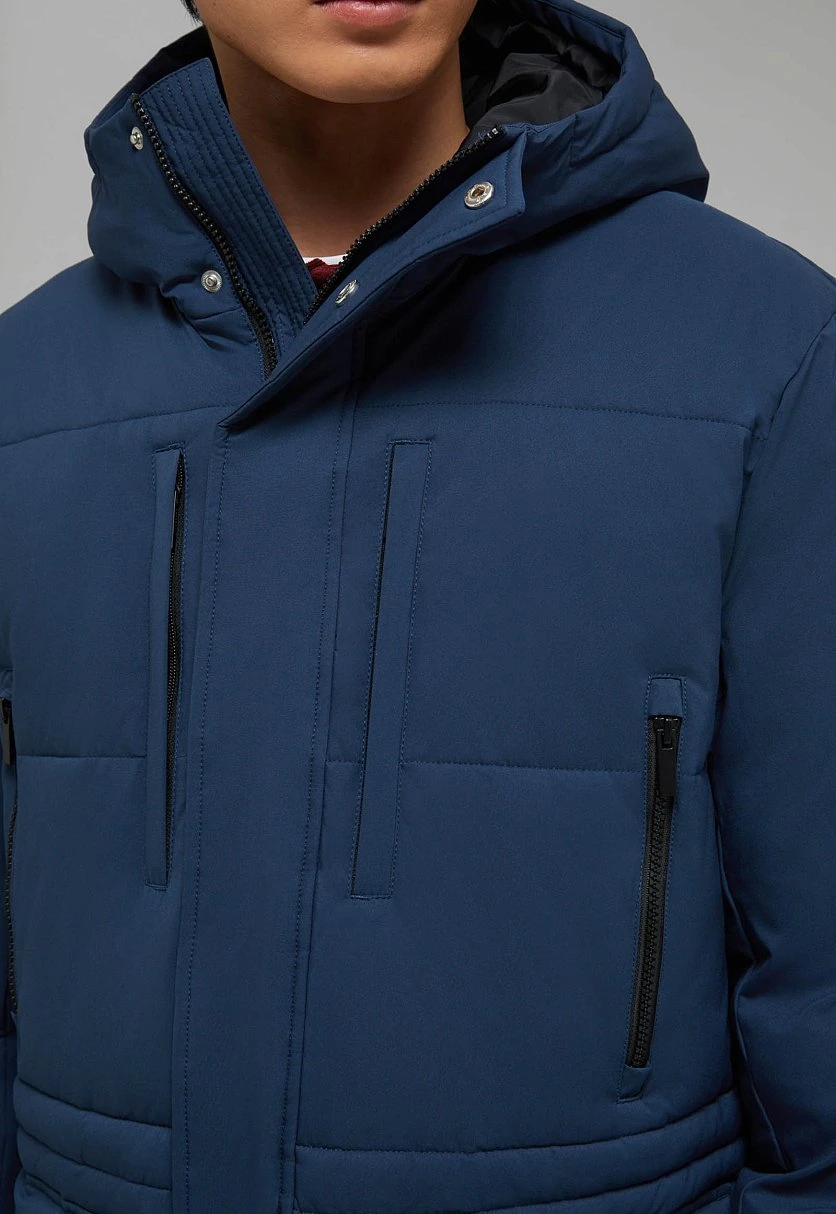 Утепленная куртка с капюшоном, Модель FAF21019, Фото №9