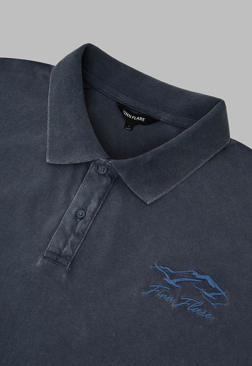 Поло из хлопка, Модель FAF21075, Фото №6