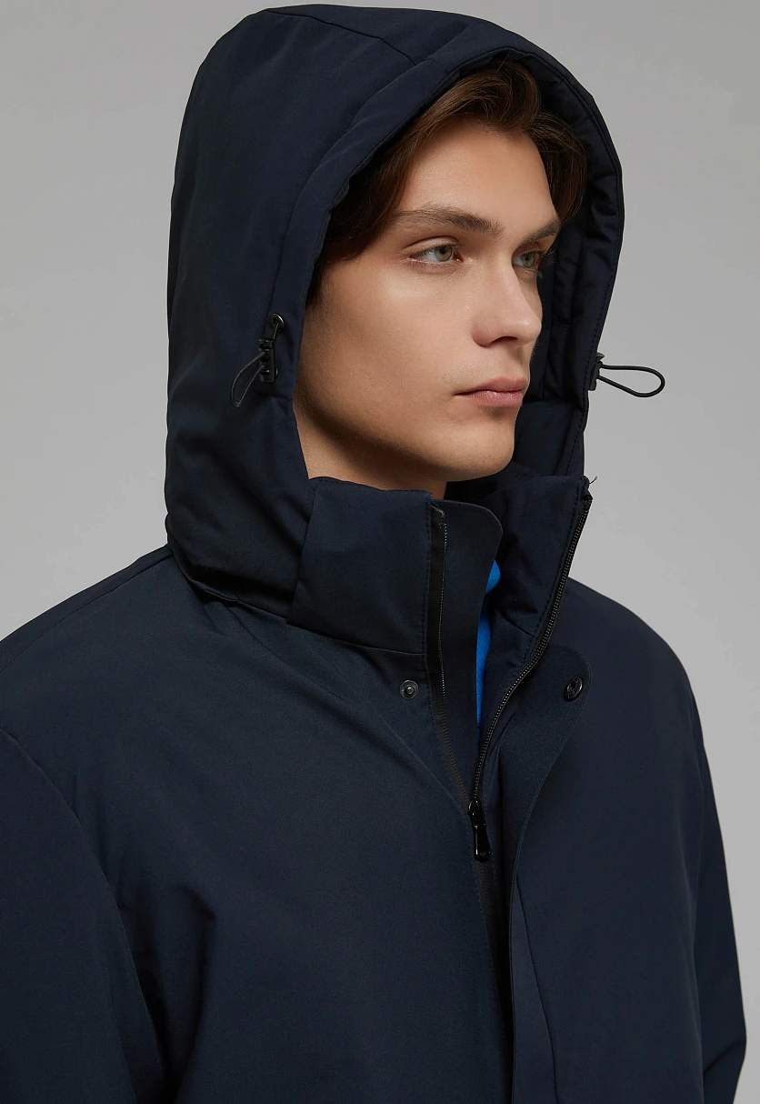 Утепленная куртка с капюшоном, Модель FAF22002, Фото №5