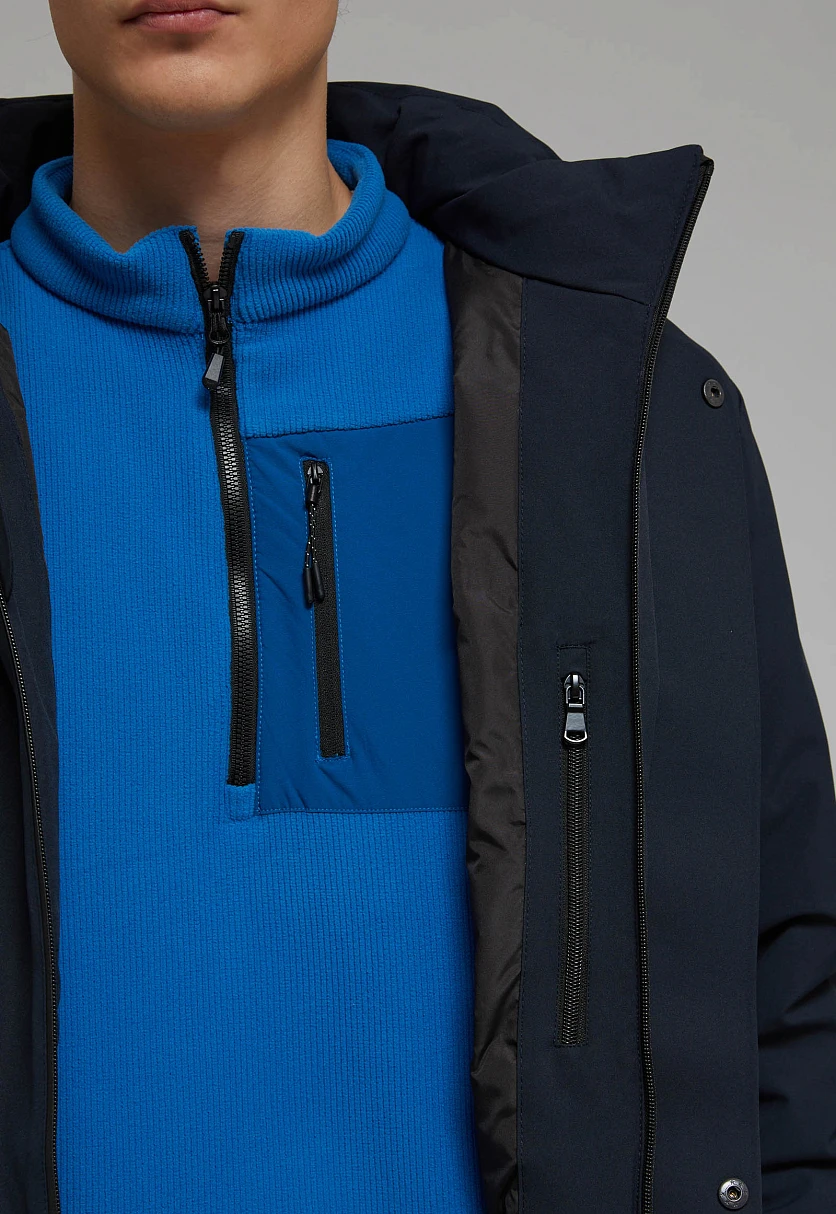 Утепленная куртка с капюшоном, Модель FAF22002, Фото №6