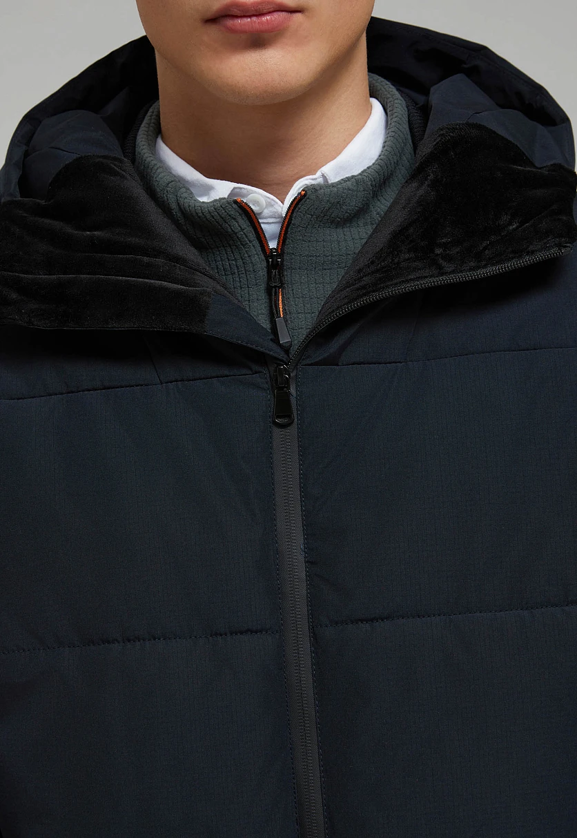 Стеганая куртка с капюшоном, Модель FAF22006, Фото №6