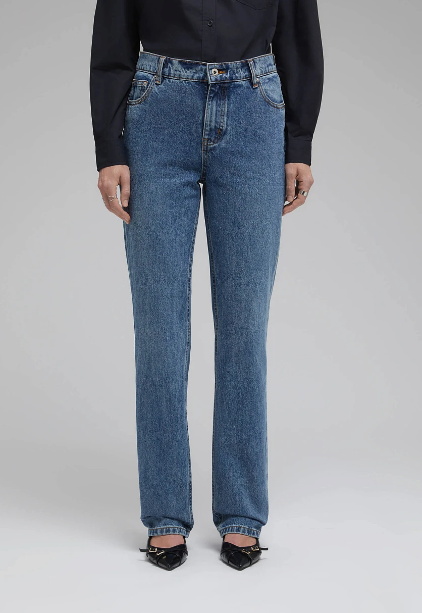 Джинсы straight fit, Модель FAF15005, Фото №6