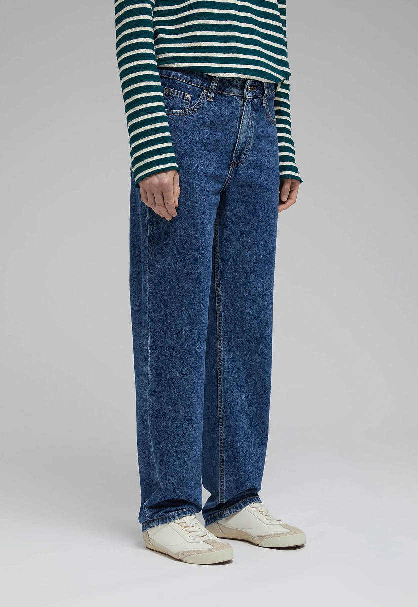 Джинсы mom fit, Модель FAF15001, Фото №7