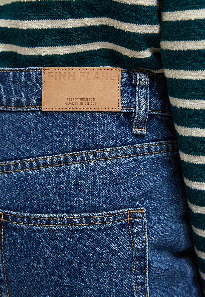 Джинсы Mom fit, Модель FAF15001, Фото №5