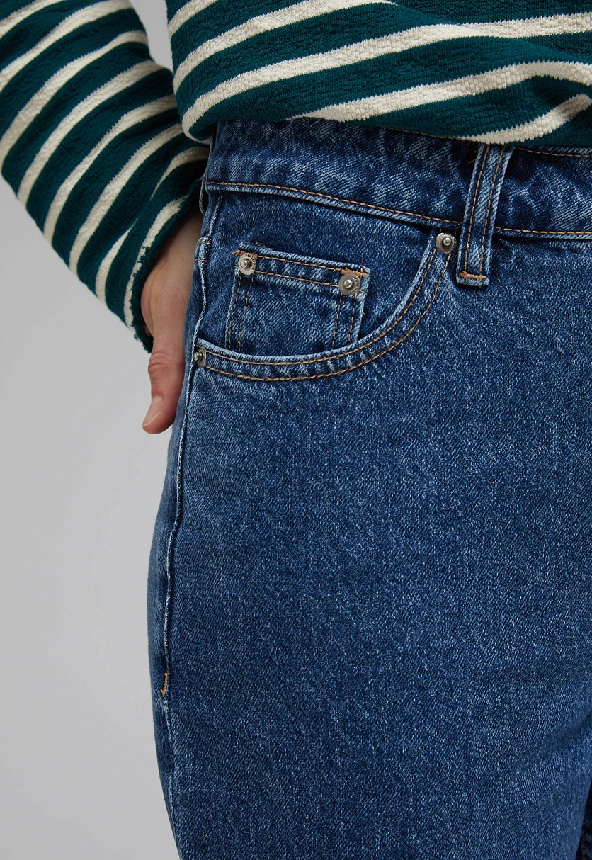 Джинсы Mom fit, Модель FAF15001, Фото №8