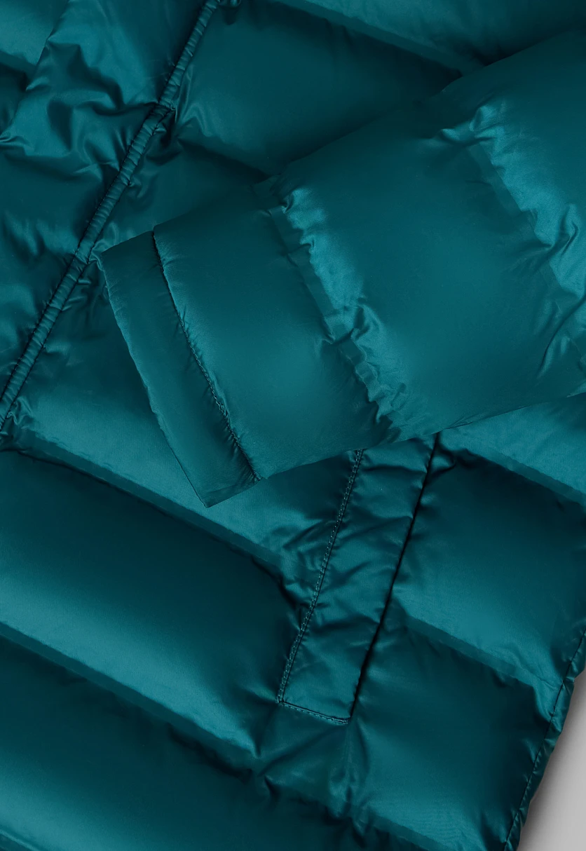 Утепленное полупальто с капюшоном, Модель FAF21017, Фото №6