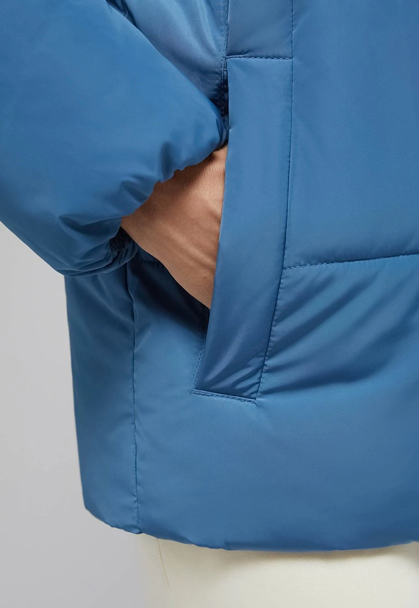 Утепленная куртка с капюшоном, Модель FAF11044, Фото №5