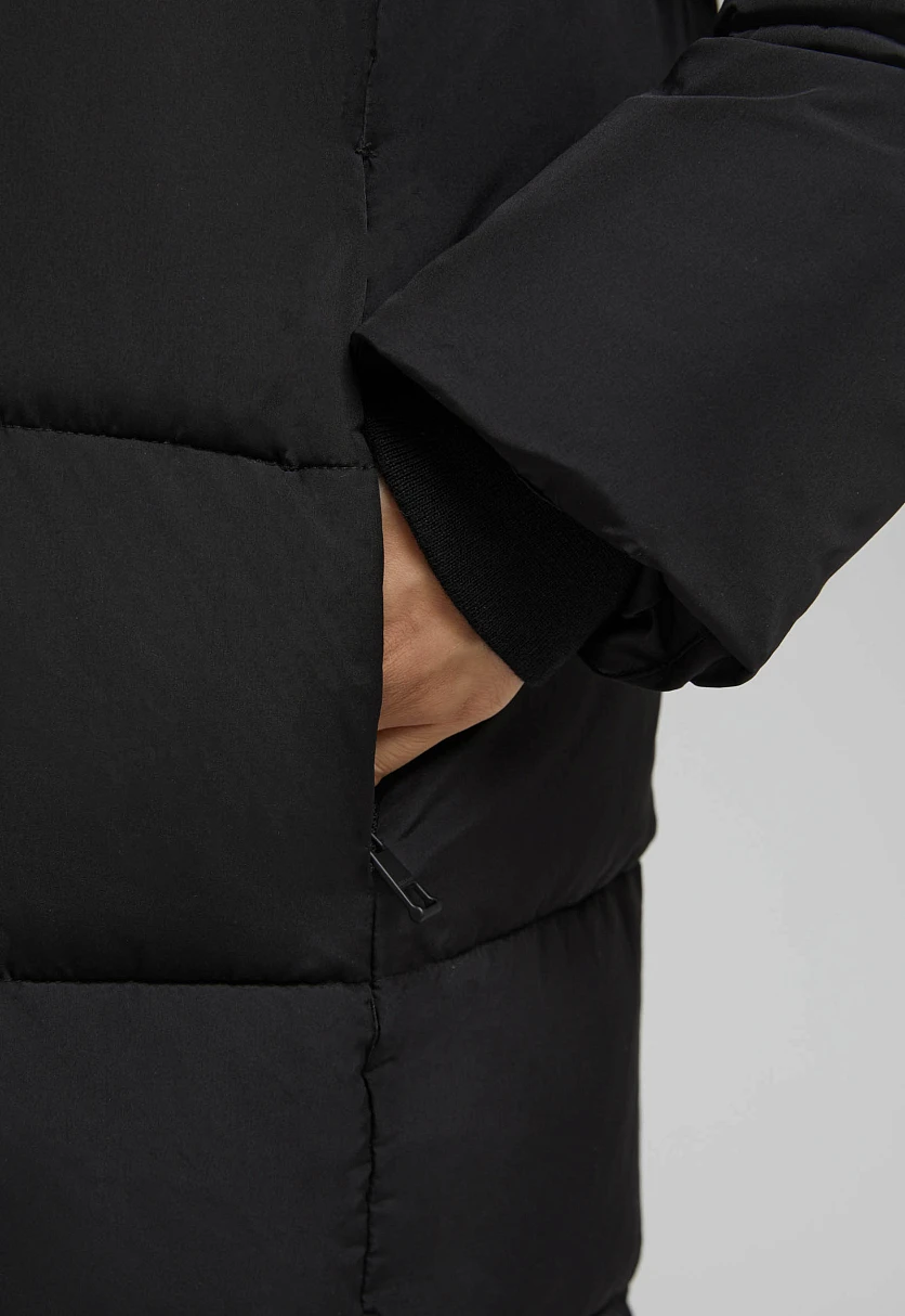 Утепленное пальто с капюшоном, Модель FAF11007, Фото №6