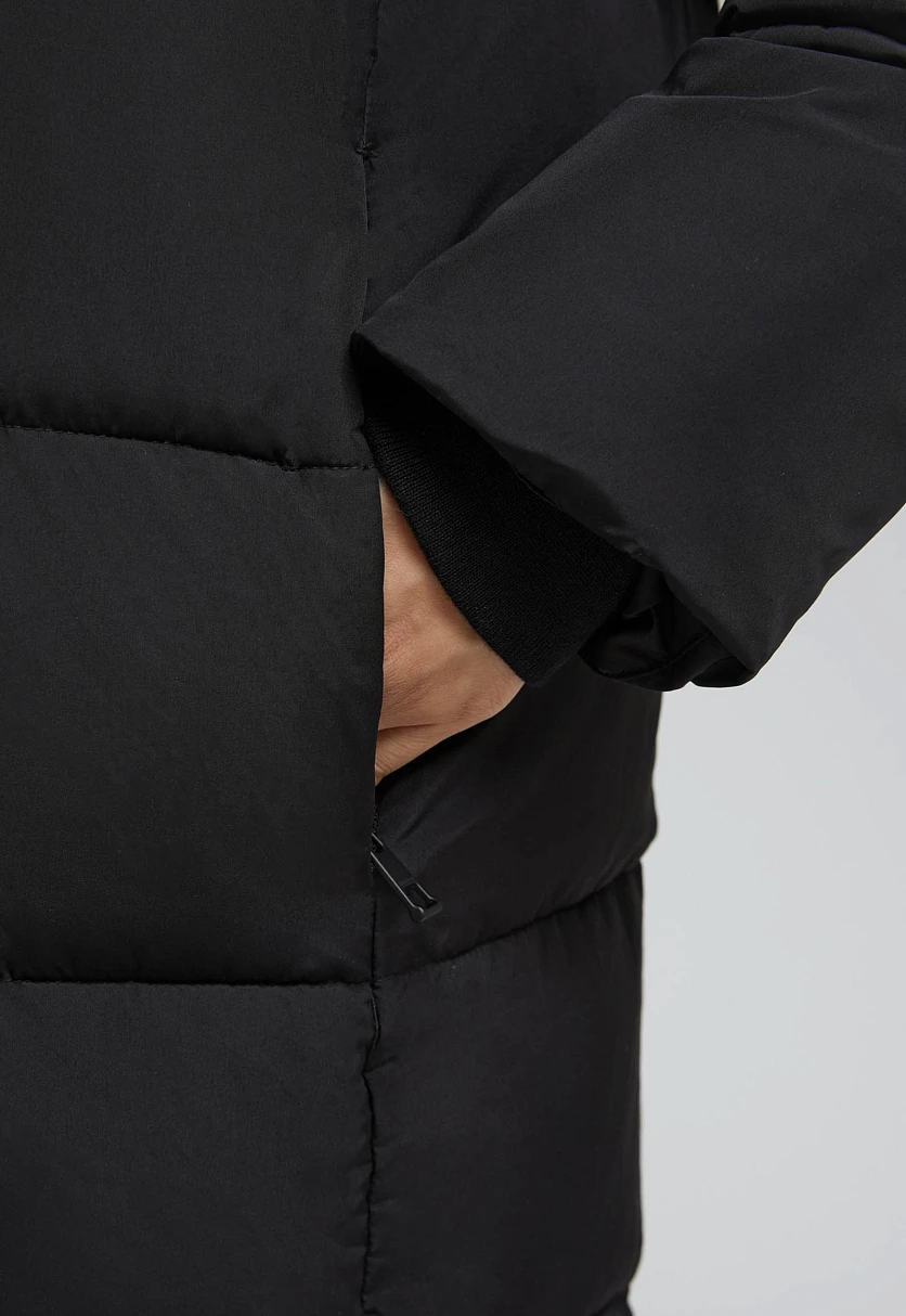 Утепленное пальто с капюшоном, Модель FAF11007, Фото №7