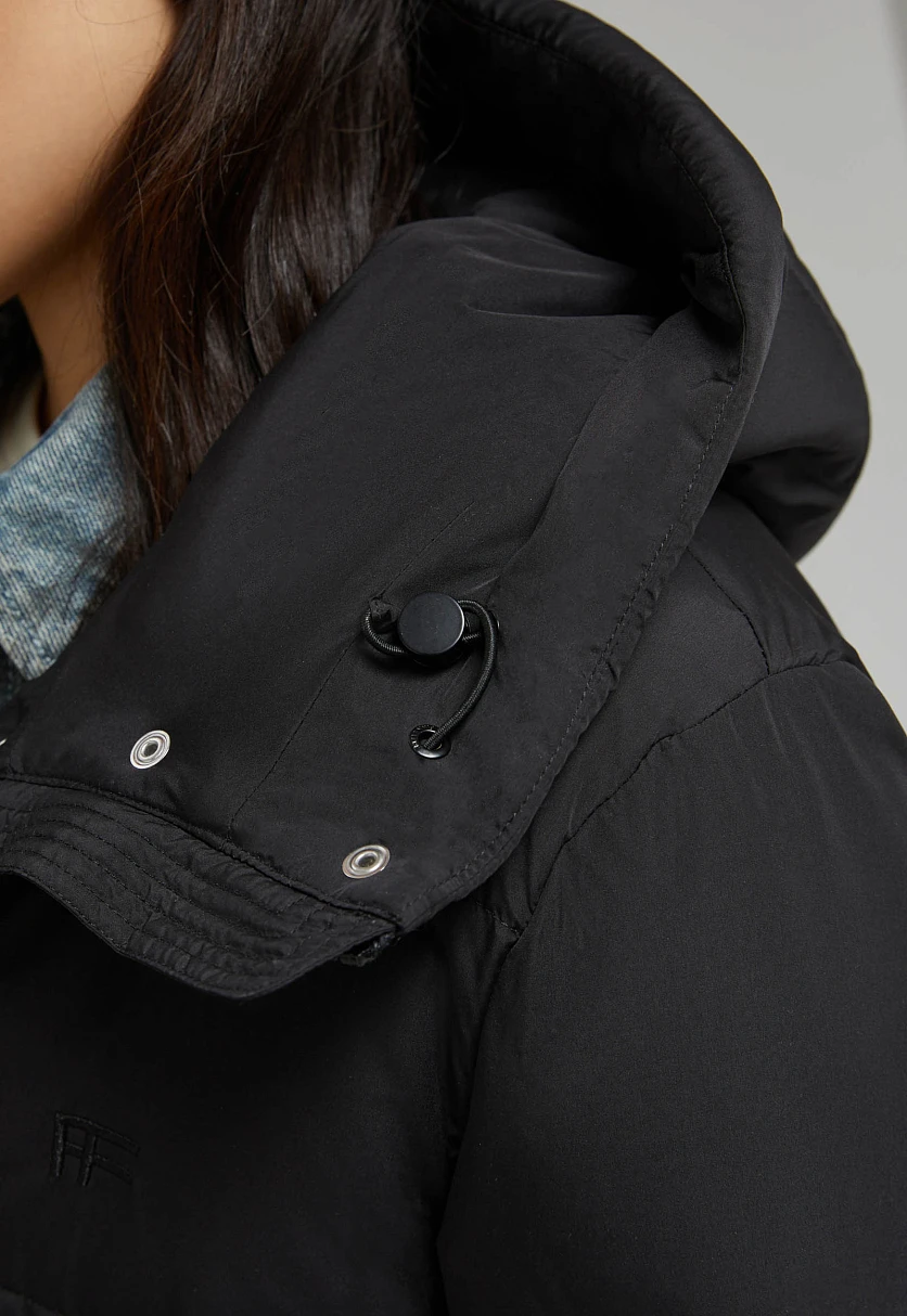 Утепленное пальто с капюшоном, Модель FAF11007, Фото №10