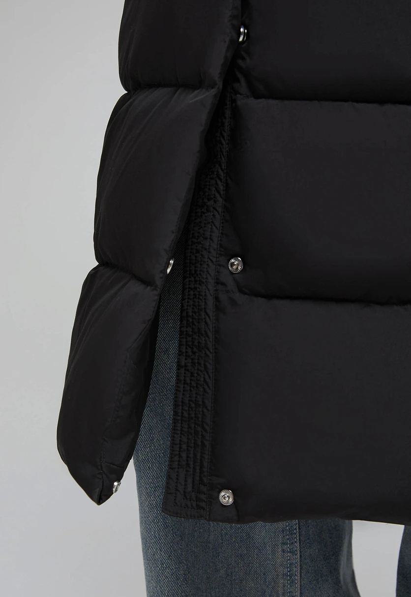 Утепленное пальто с капюшоном, Модель FAF11007, Фото №12