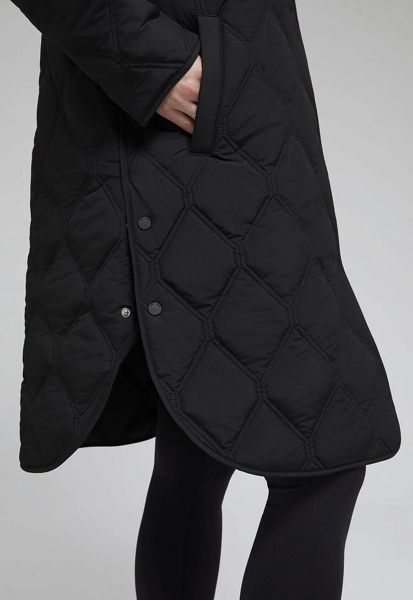 Утепленное пальто с капюшоном, Модель FAF110136, Фото №6