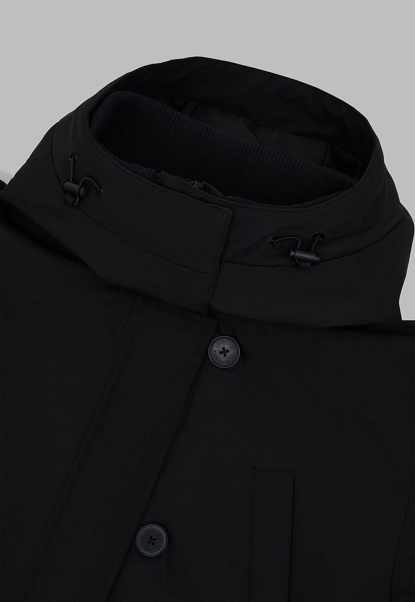 Утепленное пальто с капюшоном, Модель FAF110139, Фото №6