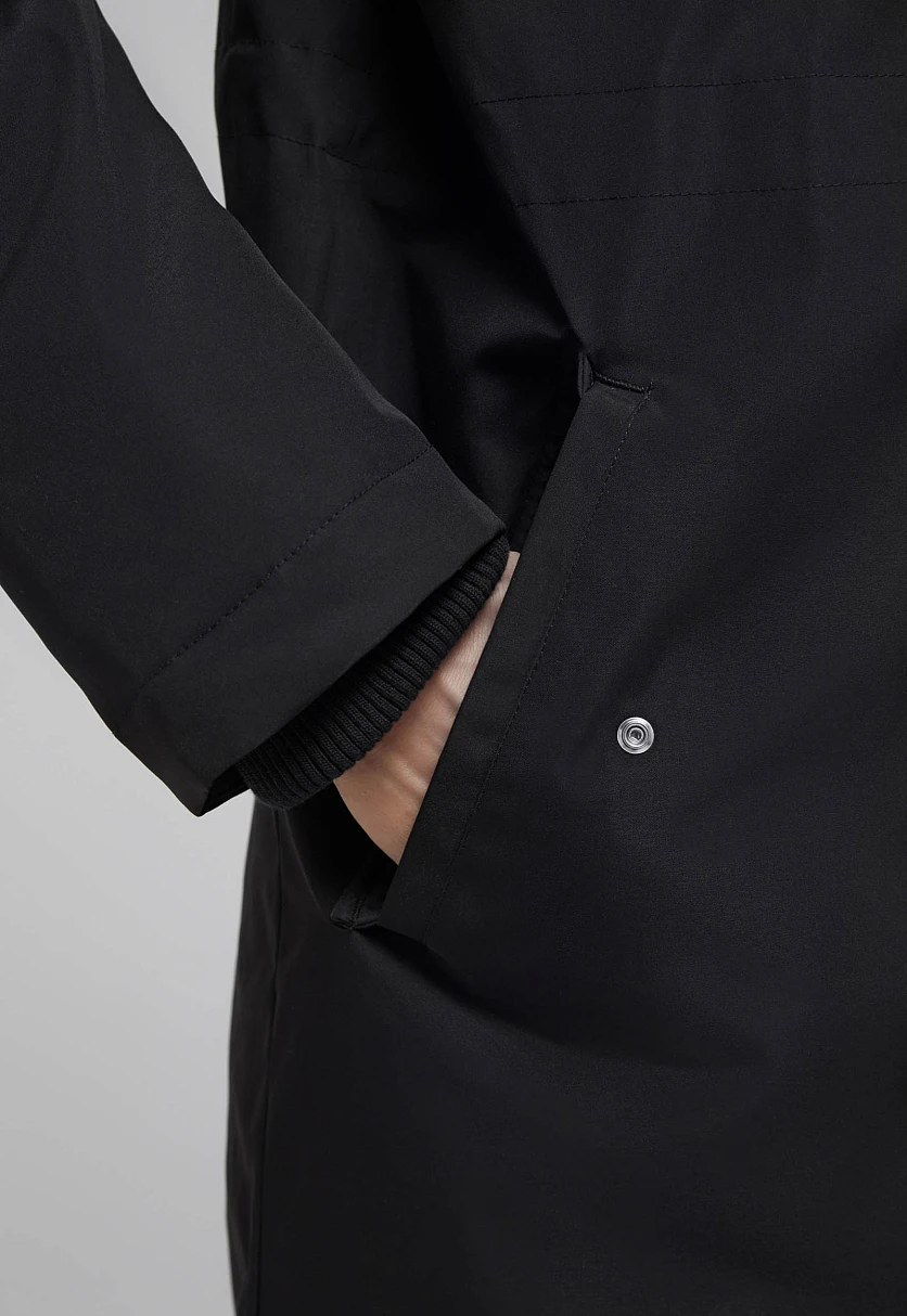 Утепленное пальто с капюшоном, Модель FAF110139, Фото №5