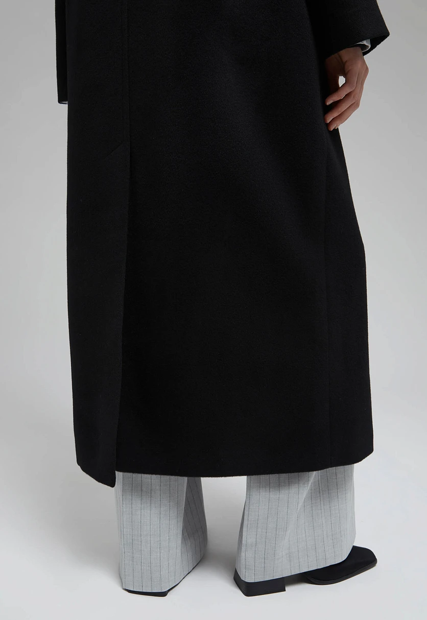 Пальто из шерсти и шелка, Модель FAF110147, Фото №10