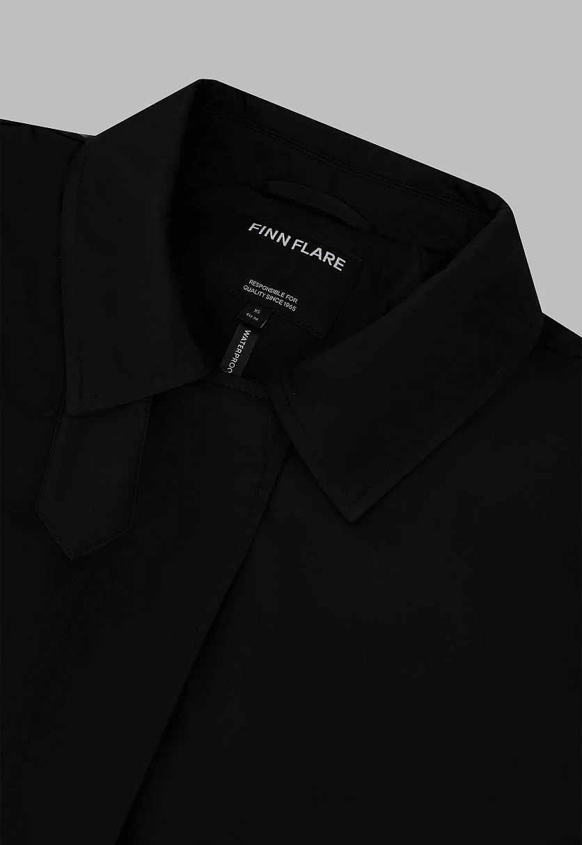 Утепленная куртка с отложным воротником, Модель FAF11031, Фото №6