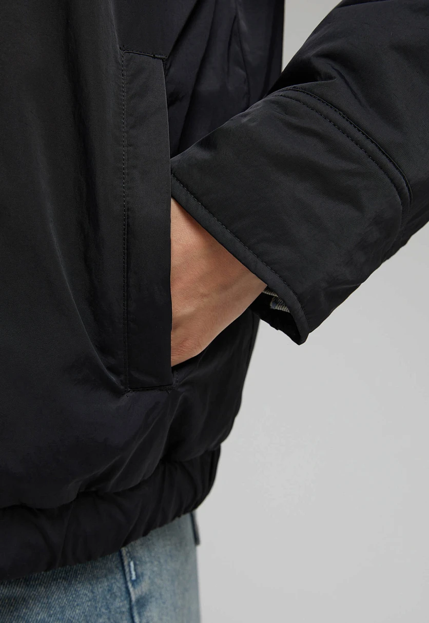 Утепленная куртка с отложным воротником, Модель FAF11031, Фото №6