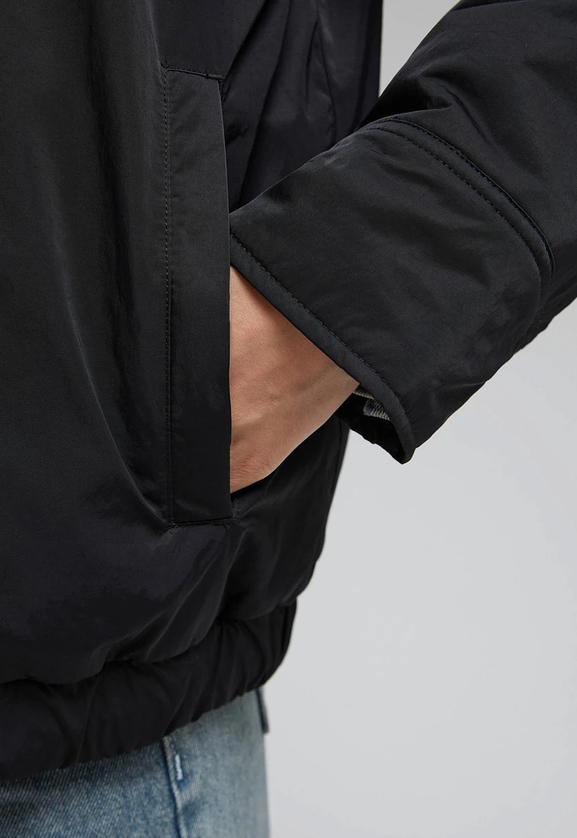 Утепленная куртка с отложным воротником, Модель FAF11031, Фото №5