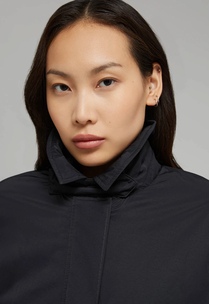 Утепленная куртка с отложным воротником, Модель FAF11031, Фото №9