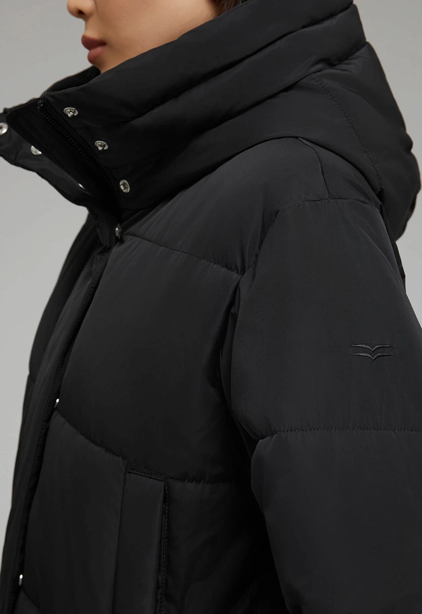 Утепленная куртка с капюшоном, Модель FAF11044, Фото №9