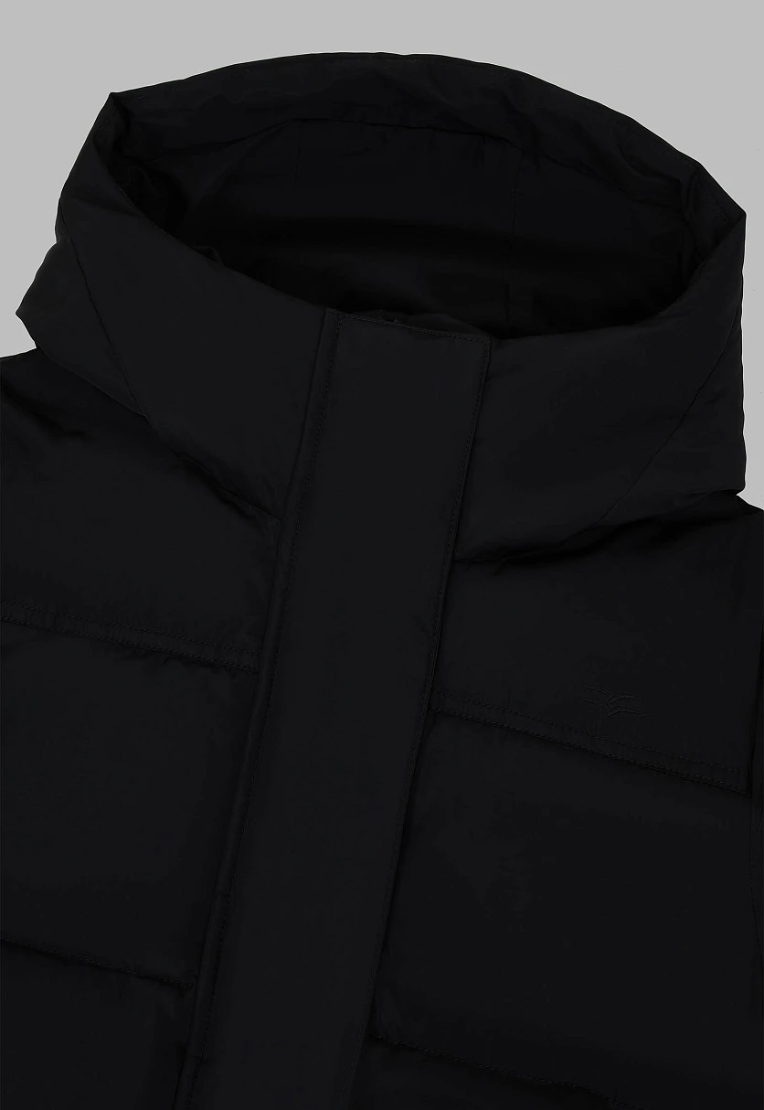 Длинный пуховик с натуральным пухом, Модель FAF11045, Фото №7