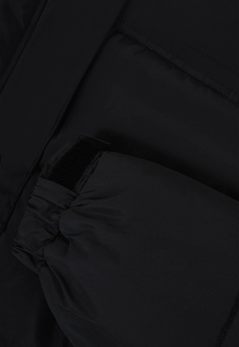 Длинный пуховик с натуральным пухом, Модель FAF11045, Фото №8