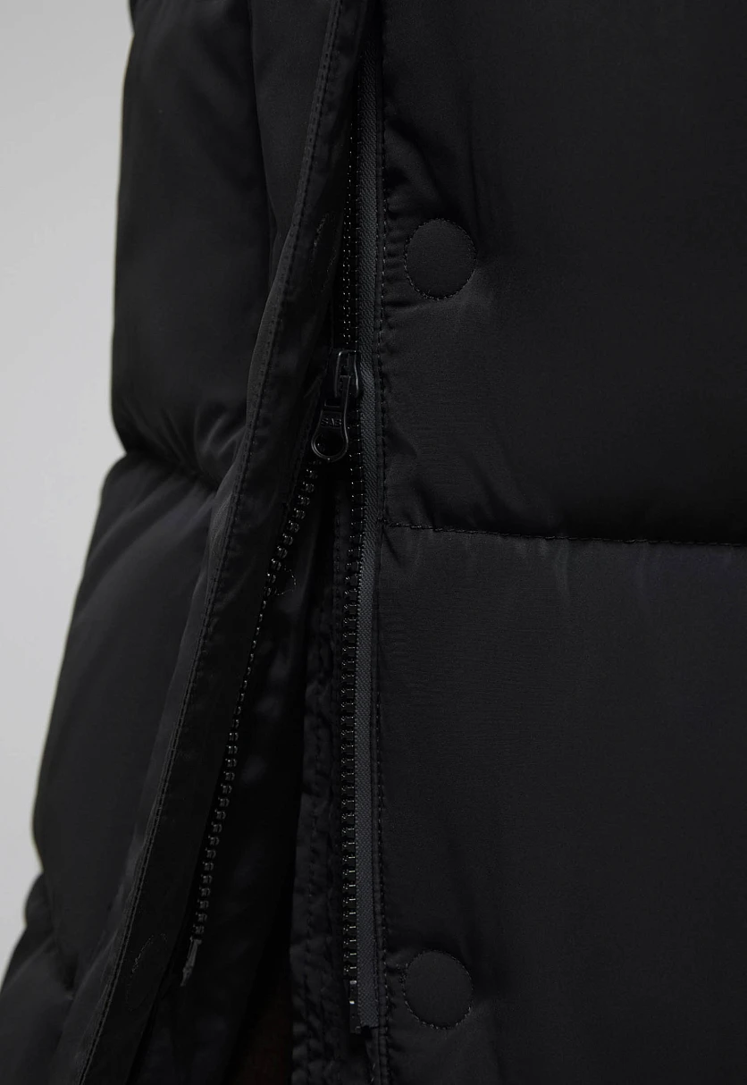 Длинный пуховик с натуральным пухом, Модель FAF11045, Фото №10