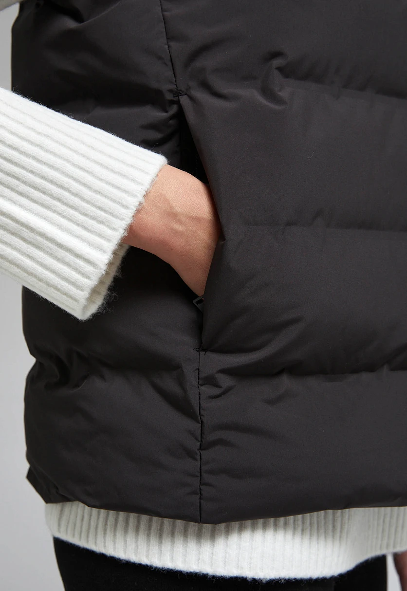 Утепленный стеганый жилет, Модель FAF11047, Фото №6