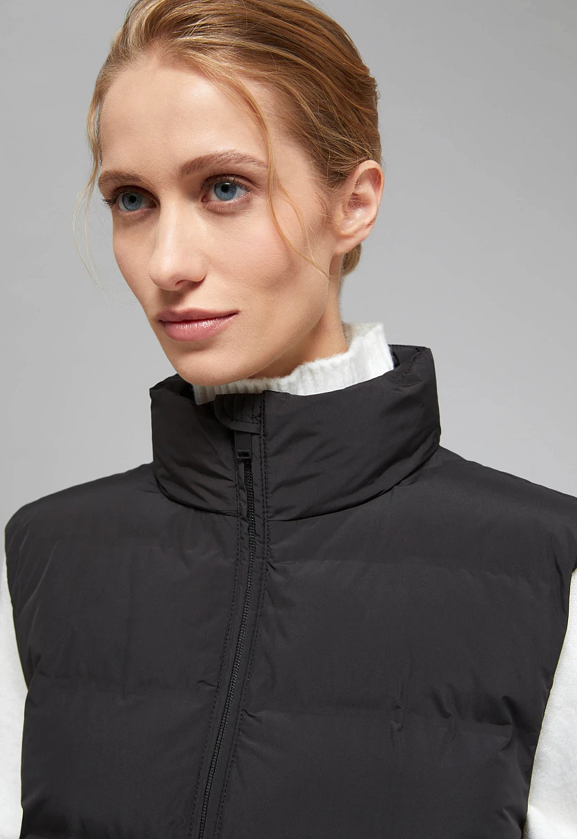 Утепленный стеганый жилет, Модель FAF11047, Фото №8