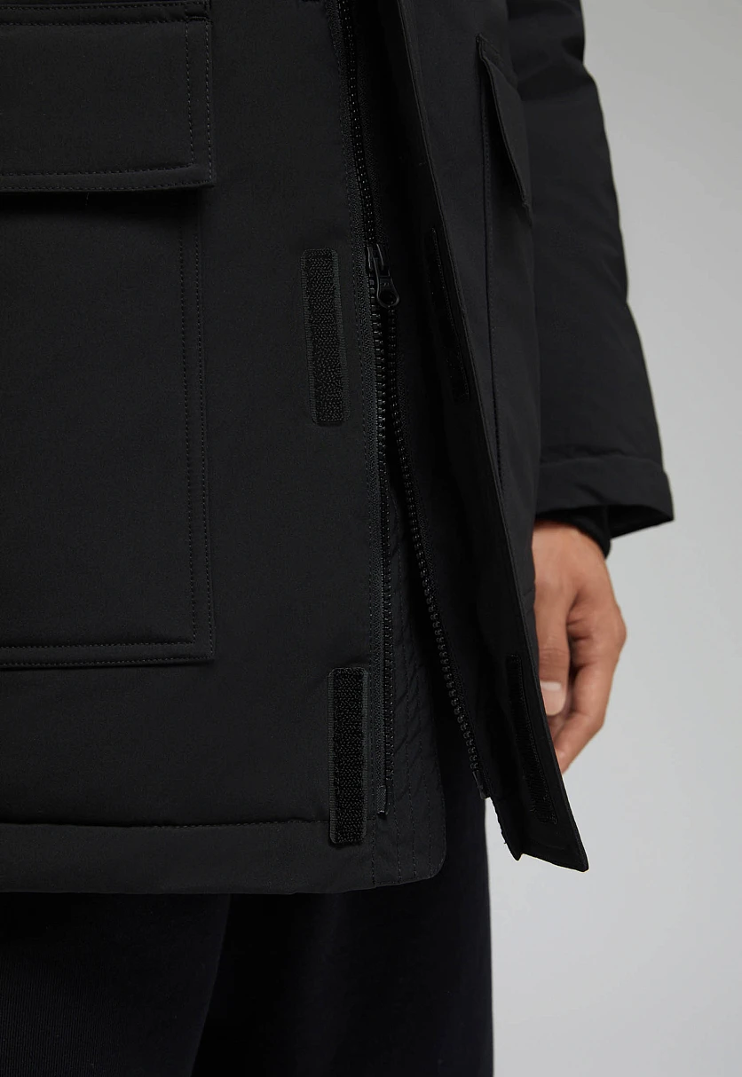 Утепленная куртка с капюшоном, Модель FAF21001, Фото №6