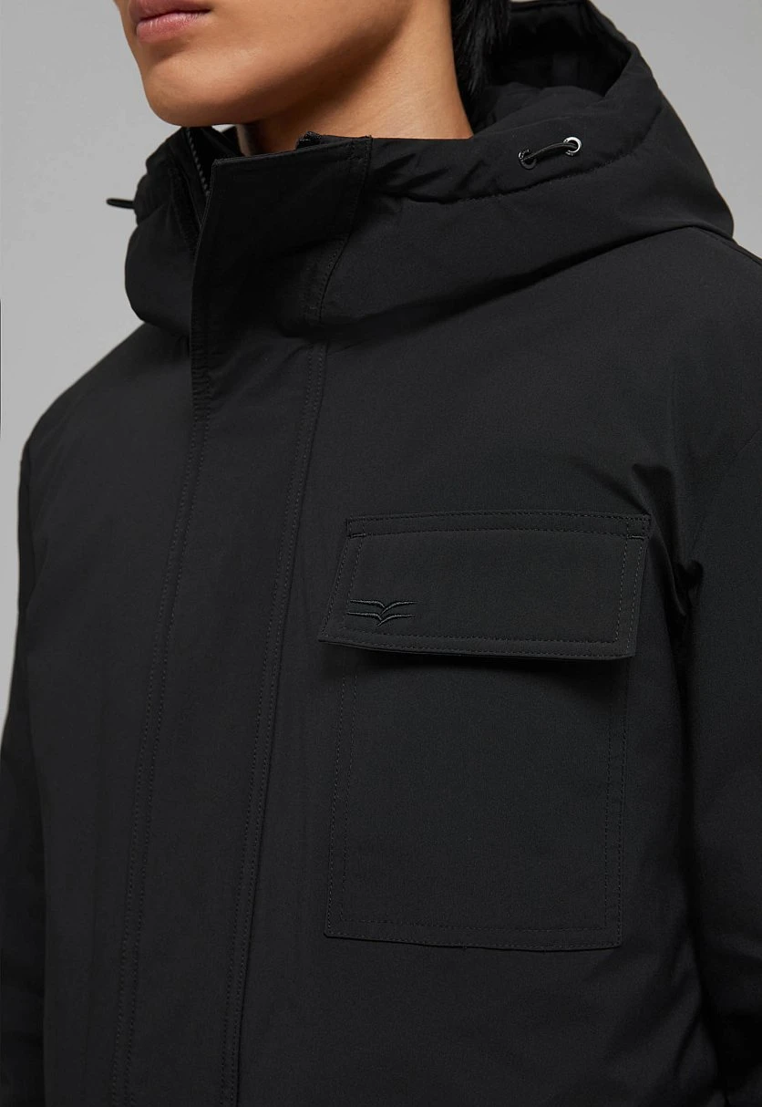 Утепленная куртка с капюшоном, Модель FAF21001, Фото №8