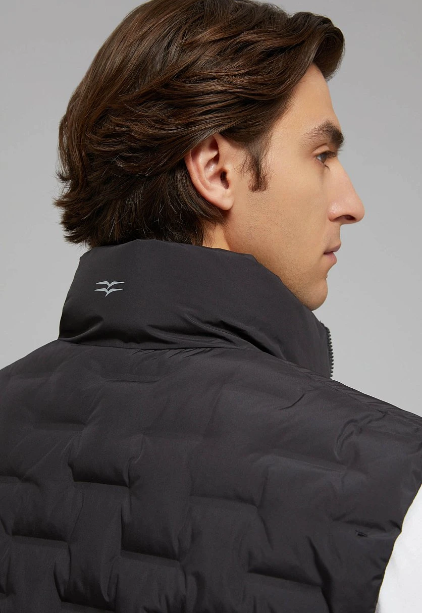 Утепленный стеганый жилет, Модель FAF21005, Фото №6