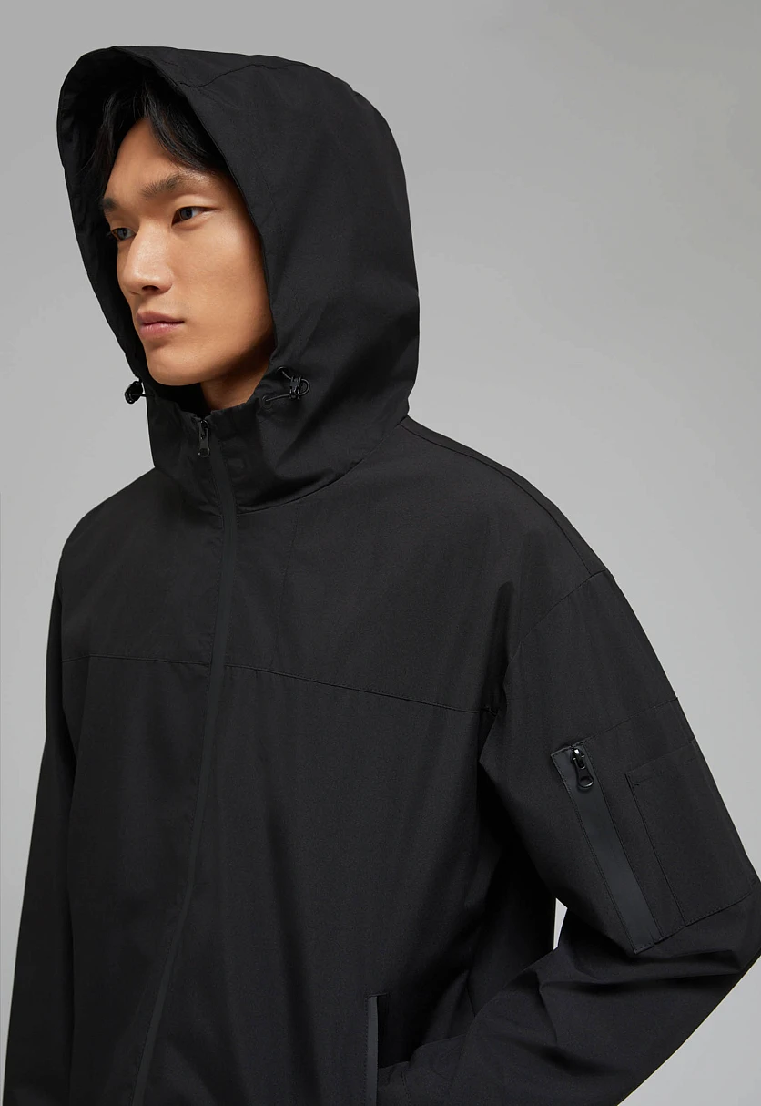 Ветровка с капюшоном, Модель FAF210117, Фото №5