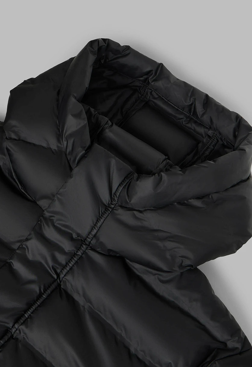 Утепленное полупальто с капюшоном, Модель FAF21017, Фото №5