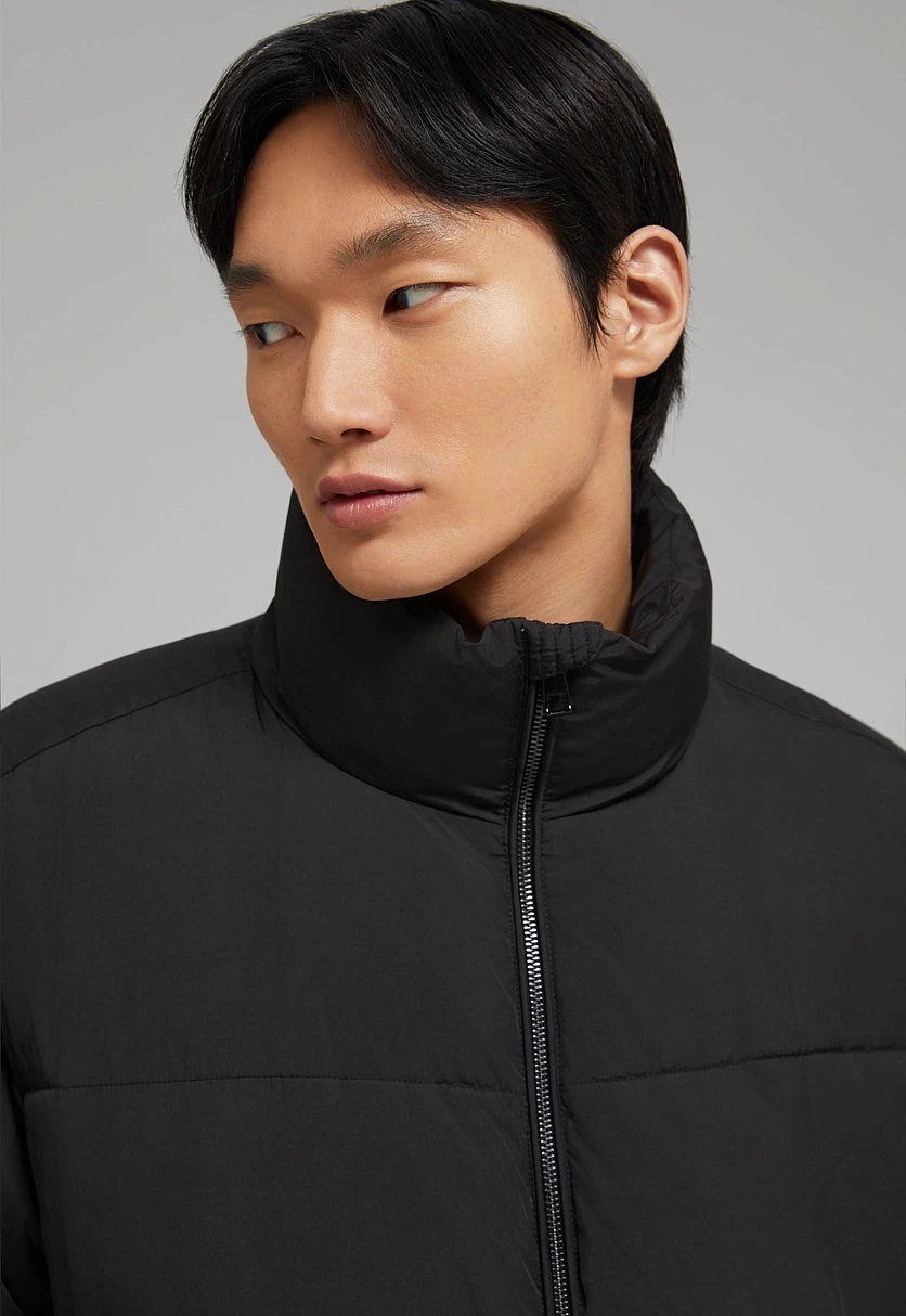 Утепленная куртка с воротником-стойкой, Модель FAF21067, Фото №9