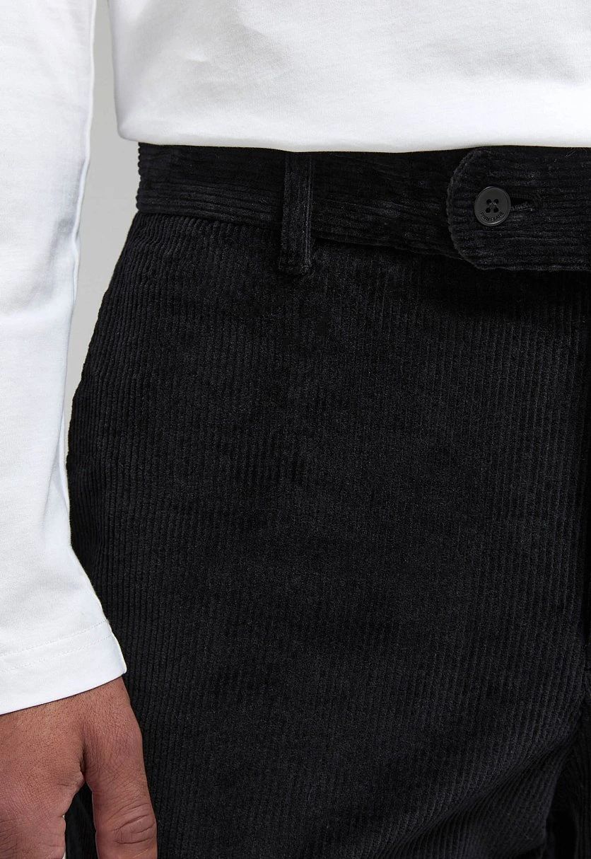 Брюки прямого кроя из хлопка, Модель FAF21071, Фото №5